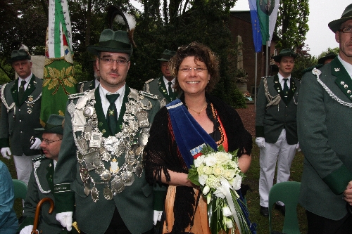 Das Königspaar 2010 in Vorhelm Das Königspaar 2010 in Vorhelm